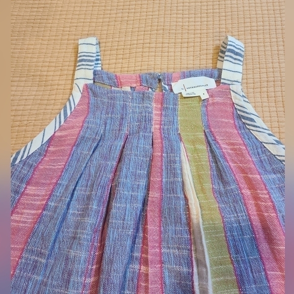 Anthropologie Multicolor Striped Blouse - Picture 3 of 4